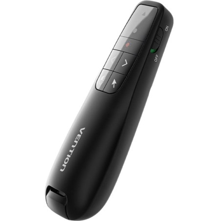 Presentador inalámbrico vention kqpb0/ 2.4ghz/ negro