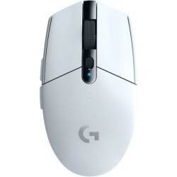 Ratón gaming inalámbrico logitech g305 lightspeed/ hasta 12000 dpi/ blanco