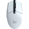 Ratón gaming inalámbrico logitech g305 lightspeed/ hasta 12000 dpi/ blanco
