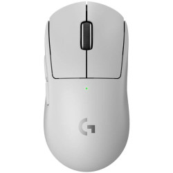 Ratón gaming inalámbrico logitech pro x superlight 2/ batería recargable/ hasta 44000 dpi/ blanco
