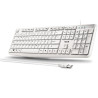 Teclado ngs heritage heritagespanish/ blanco