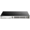 Switch gestionable d-link dgs-3130-30ts/e 24 puertos/ rj-45 10/100/1000/ sfp