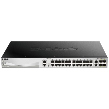 Switch gestionable d-link dgs-3130-30s/e 28 puertos/ rj-45 10/100/1000/ sfp