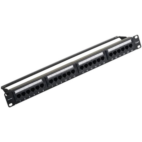 Patch panel vention kgcb0/ 24 puertos/ cat.6