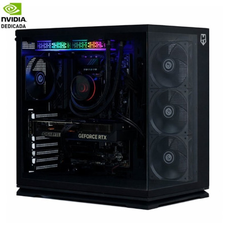 Pc gaming kvx phobos 1 amd ryzen 7 7800x3d/ 32gb/ 2tb ssd/ geforce rtx 5070/ sin sistema operativo