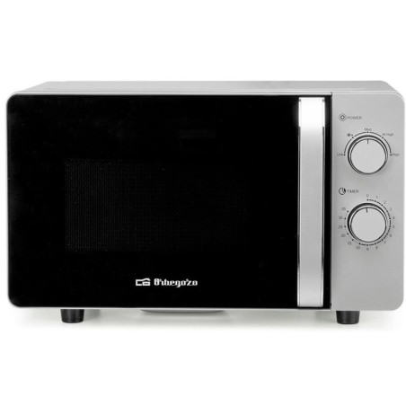 Microondas orbegozo mi 2062 ce/ 700w/ capacidad 20l/ gris
