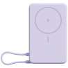 Powerbank 10000mah xiaomi magnetic power bank 10000/ wireless/ púrpura