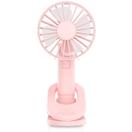 Ventilador de mano daewoo dw9017/ 3 velocidades