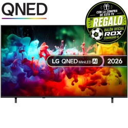Televisor lg qned evo ai qned72 mini led 85qned72b6a 85'/ ultra hd 4k/ smart tv/ wifi