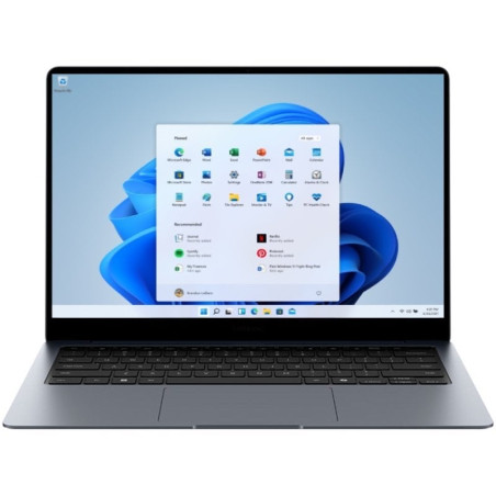 Portátil samsung galaxy book6 pro intel core ultra 7-356h/ 32gb/ 1tb ssd/ 14' táctil/ win11 pro