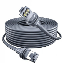 Cable starlink vention iajhl cat.7/ 10m/ gris