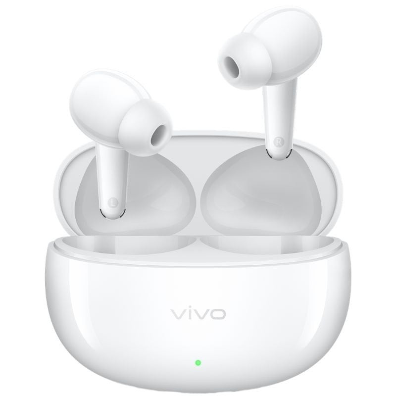 Auriculares bluetooth vivo buds pro con estuche de carga/ autonomía 13h/ blancos