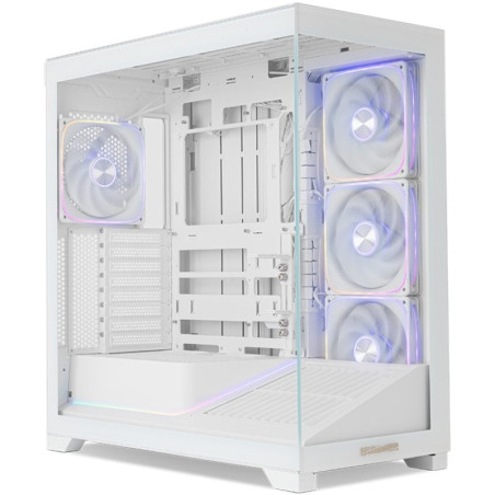 Caja gaming semitorre nox hummer blade/ blanca