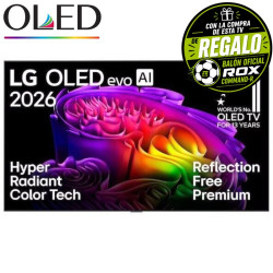 Televisor lg oled evo ai g6 oled55g68lw 55'/ ultra hd 4k/ smart tv/ wifi