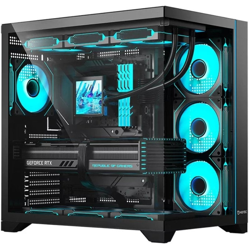 Caja gaming semitorre hiditec h3 pro