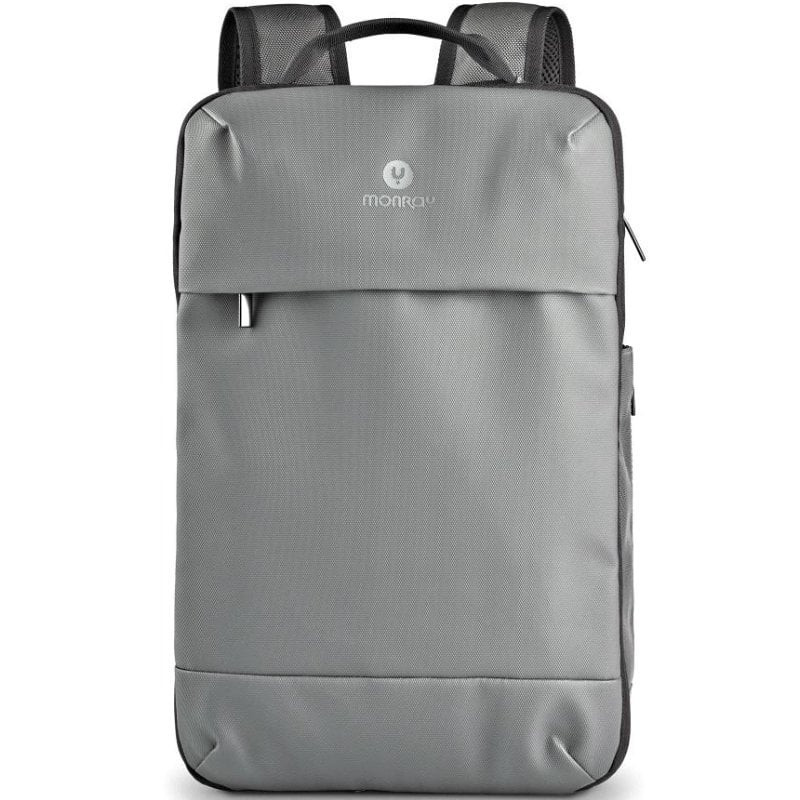 Mochila expansible ngs monray sacks horizon para portátiles hasta 14'/ impermeable/ gris