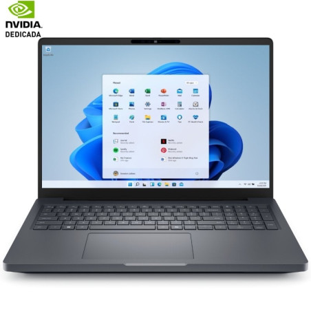 Portátil workstation dell pro max 16 plus mb16250 intel core ultra 7-265hx/ 32gb/ 1tb ssd/ rtx pro 3000 blackwell/ 16'/ win11 