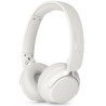 Auriculares inalámbricos philips tah4500wt/ con micrófono/ bluetooth/ blancos