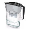 Pack jarra filtrante laica prime line elegante/ 3l/ negro/ jarra + 1 filtro bi-flux