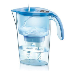 Jarra filtrante laica stream line/ capacidad 2.3l/ azul