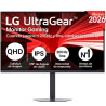 Monitor gaming lg ultragear 32g620b-b 31.5'/ qhd/ 1ms/ 200hz/ ips/ regulable en altura/ negro