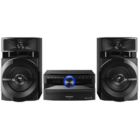 Microcadena con bluetooth panasonic sc-ux100e-k/ 300w/ negro
