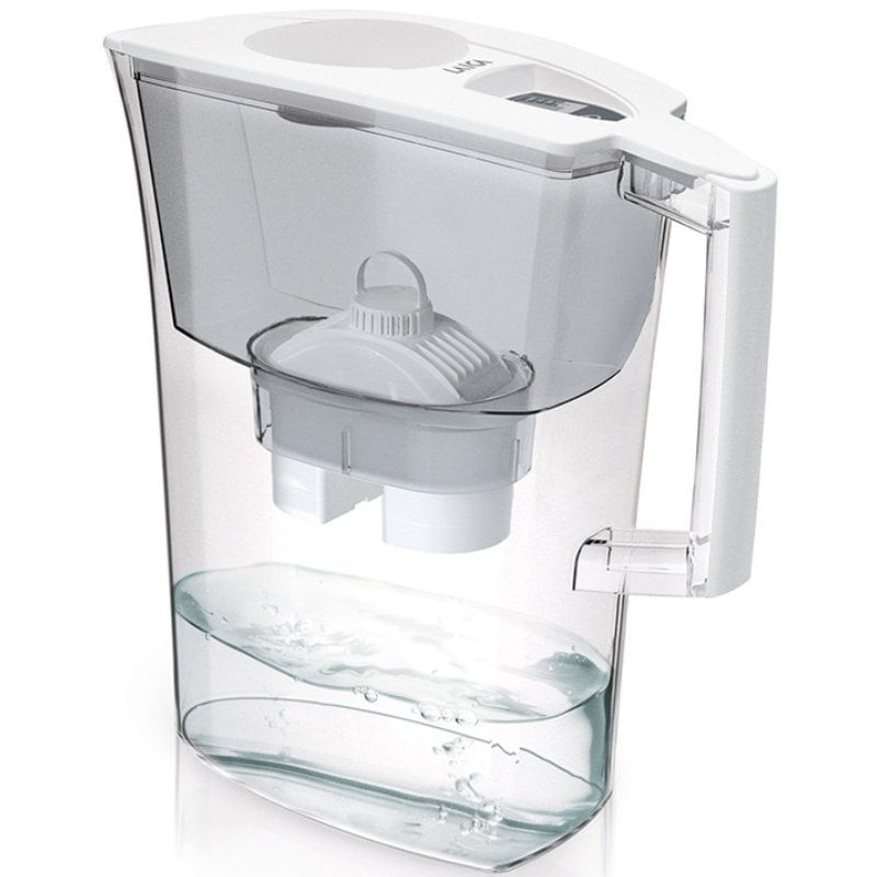 Jarra filtrante laica prime line elegance/ capacidad 3l/ blanca