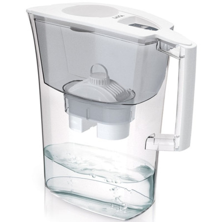 Jarra filtrante laica prime line elegance/ capacidad 3l/ blanca