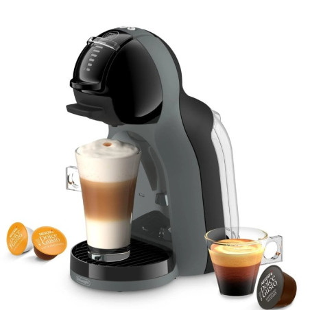Cafetera de cápsulas delongui mini me 2/ negro y gris