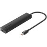 Hub usb tipo-c 3.2 vention ckdbb/ 2xusb/ 2xusb tipo-c/ 1xusb tipo-c pd