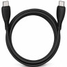 Cable usb 2.0 tipo-c vention trvbf/ usb tipo-c macho - usb tipo-c macho/ hasta 60w/ 480mbps/ 1m/ negro