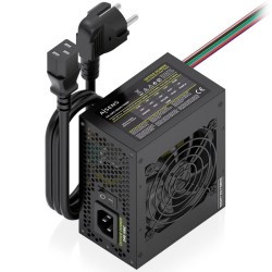 Fuente de alimentación sfx aisens aspc-500sfx-psebk/ 500w/ ventilador 8cm