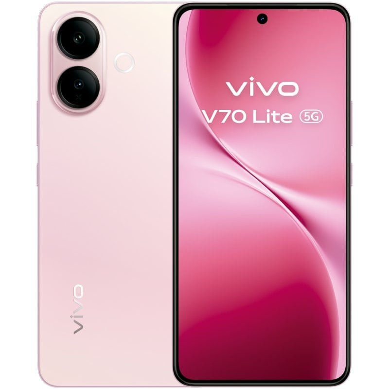 Smartphone vivo v70 lite 6gb/ 256gb/ 6.77'/ 5g/ rosa