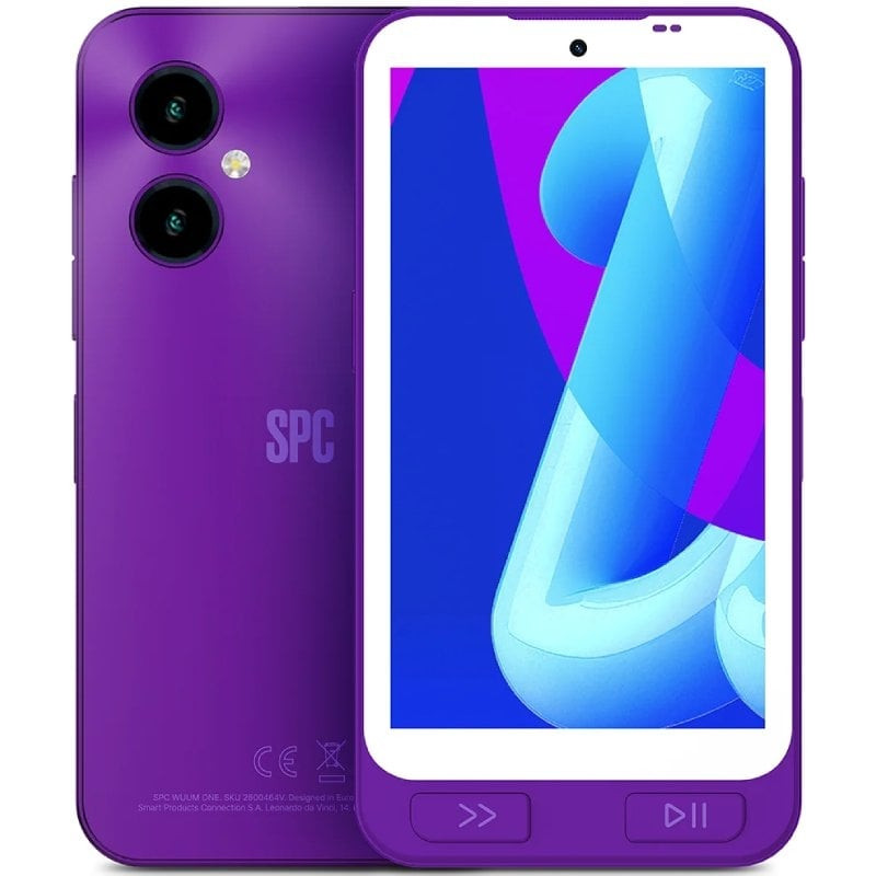 Smartphone spc wuum one 4gb/ 64gb/ 5'/ púrpura