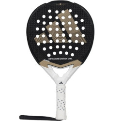 Pala de pádel adidas metalbone carbon ctrl 3.4 2025/ negra y blanca