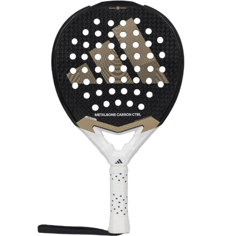 Pala de pádel adidas metalbone carbon ctrl 3.4 2025/ negra y blanca