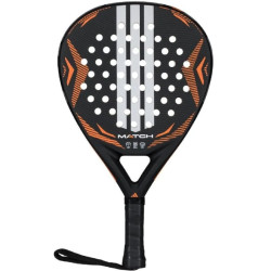 Pala de pádel adidas match 3.5 2026/ negra y naranja