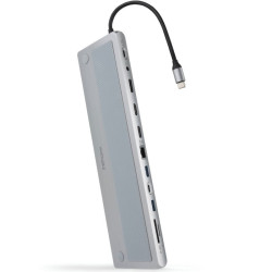 Docking tipo-c nanocable 10.16.1012/ 3xusb/ 1xusb tipo-c/ 2xhdmi 4k/ 1xdisplayport/ 1xrj45/ 1xlector tarjetas/ 1xjack 3.5/ 