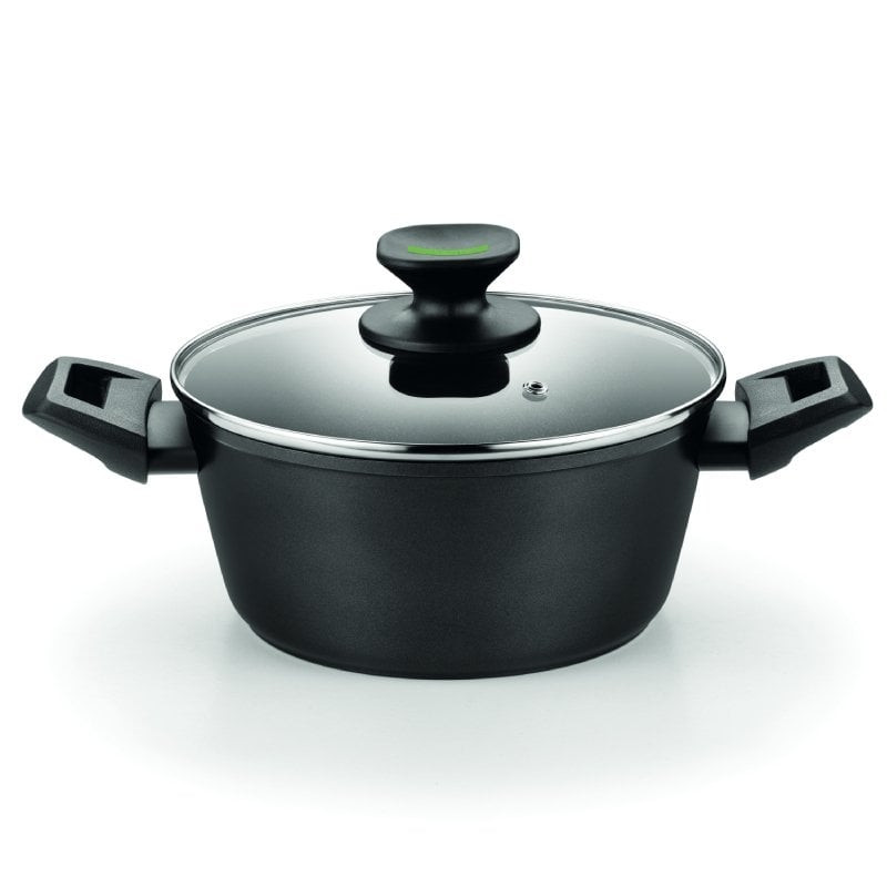 Cacerola alta monix green m480320/ ø20cm/ aluminio forjado/ apta para inducción
