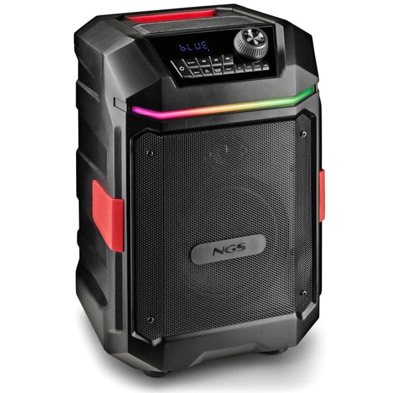 Altavoz portable con bluetooth ngs wild bash compact/ 240w