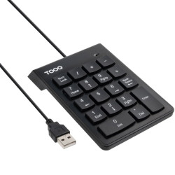 Teclado numérico tooq tqk-2001-b