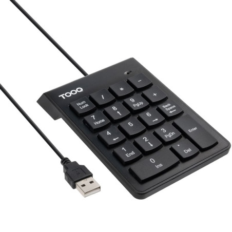 Teclado numérico tooq tqk-2001-b