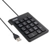 Teclado numérico tooq tqk-2001-b