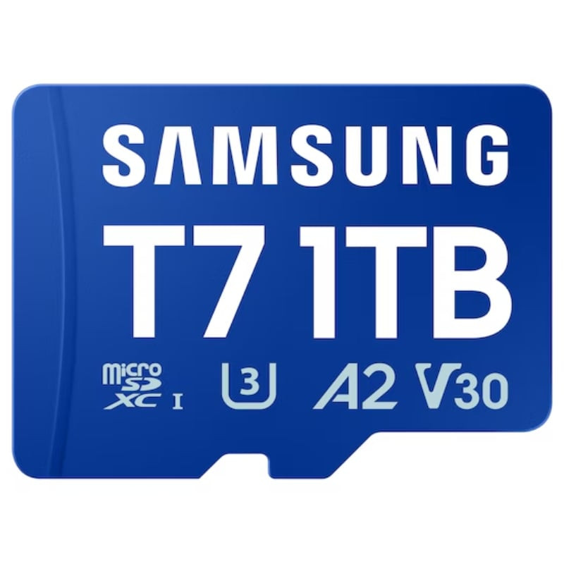 Tarjeta de memoria samsung p7 1tb microsd xc/ clase 10/ 170mbs