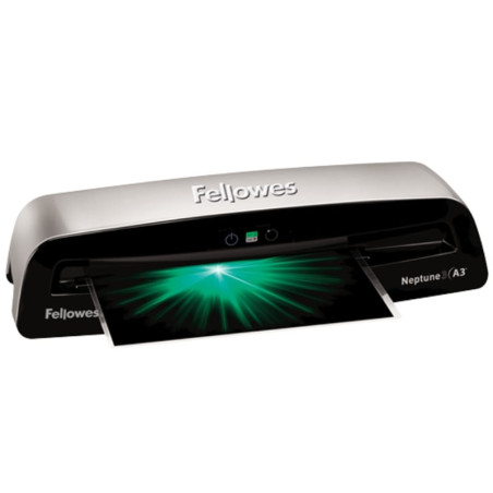 Plastificadora fellowes neptune 3 a3/ hasta a3 y 175 micras/ plata y negra