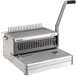 Encuadernadora de canutillo fellowes orion/ plata