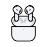 Auriculares bluetooth apple airpods v4 4a generacion