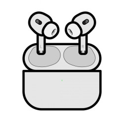 Auriculares bluetooth apple airpods pro 3nd/ usb-c/ estuche de carga magsafe