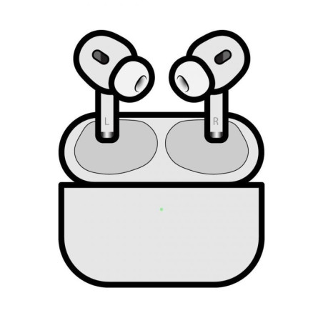 Auriculares bluetooth apple airpods pro 3nd/ usb-c/ estuche de carga magsafe