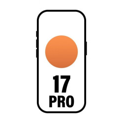 Smartphone apple iphone 17 pro 1tb/ 6.3'/ 5g/ naranja cósmico